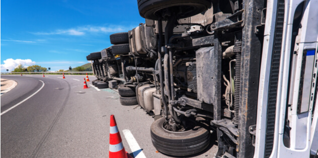 semi-truck accident on Florida highway