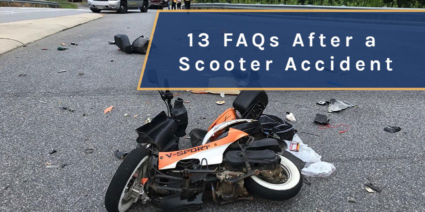 13 Questions Answered After a Scooter Accident