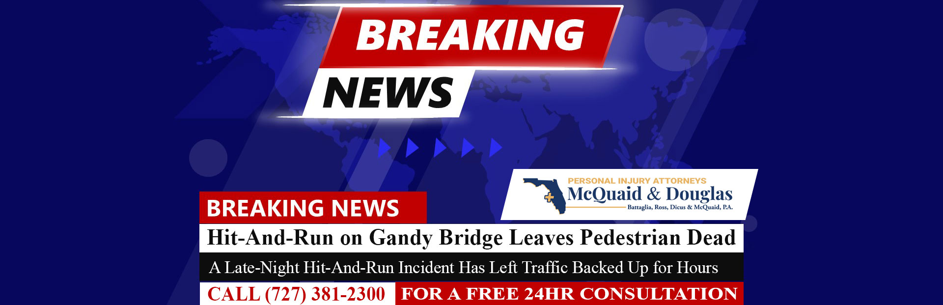 [12-14-24] Overnight Hit-And-Run on Gandy Bridge Leaves Pedestrian Dead